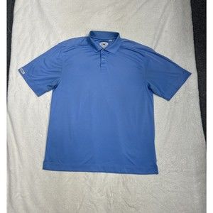 Callaway Polo Shirt Mens XL Blue X Series Short Sleeve Performance Tech Golfing